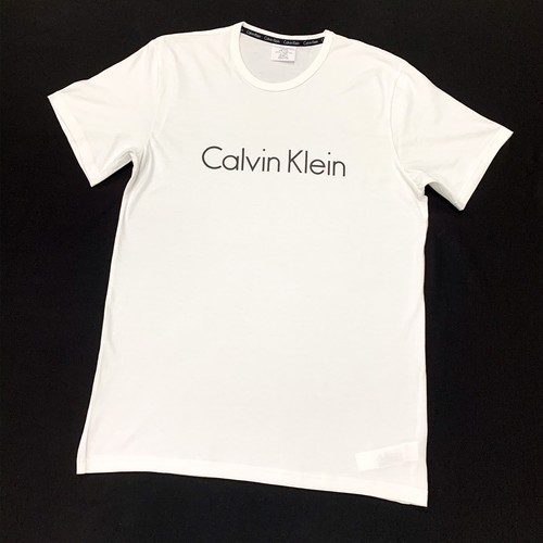 Calvin Klein T-shirt donna oversize collo lungo lounge crew bianco - Foto 5 di 10