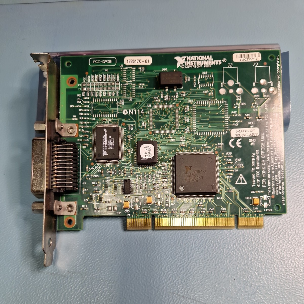 Carte D'interface PCI-GPIB IEEE 488.2 National Instruments - Modèle 183617G-01, D'occasion Testée