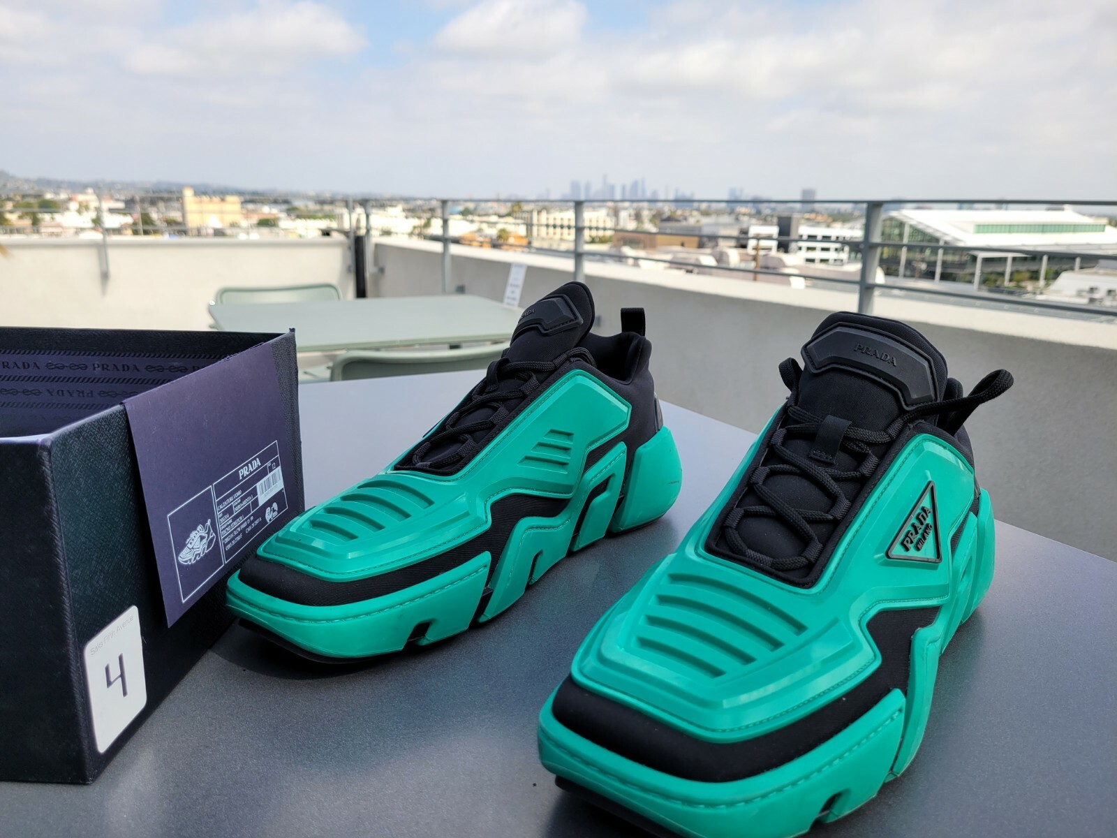 prada segment sneakers