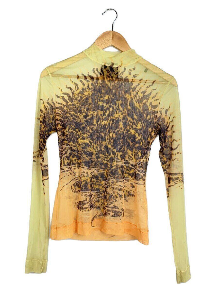 GIVENCHY Yellow Nylon Patterned Top - image 1