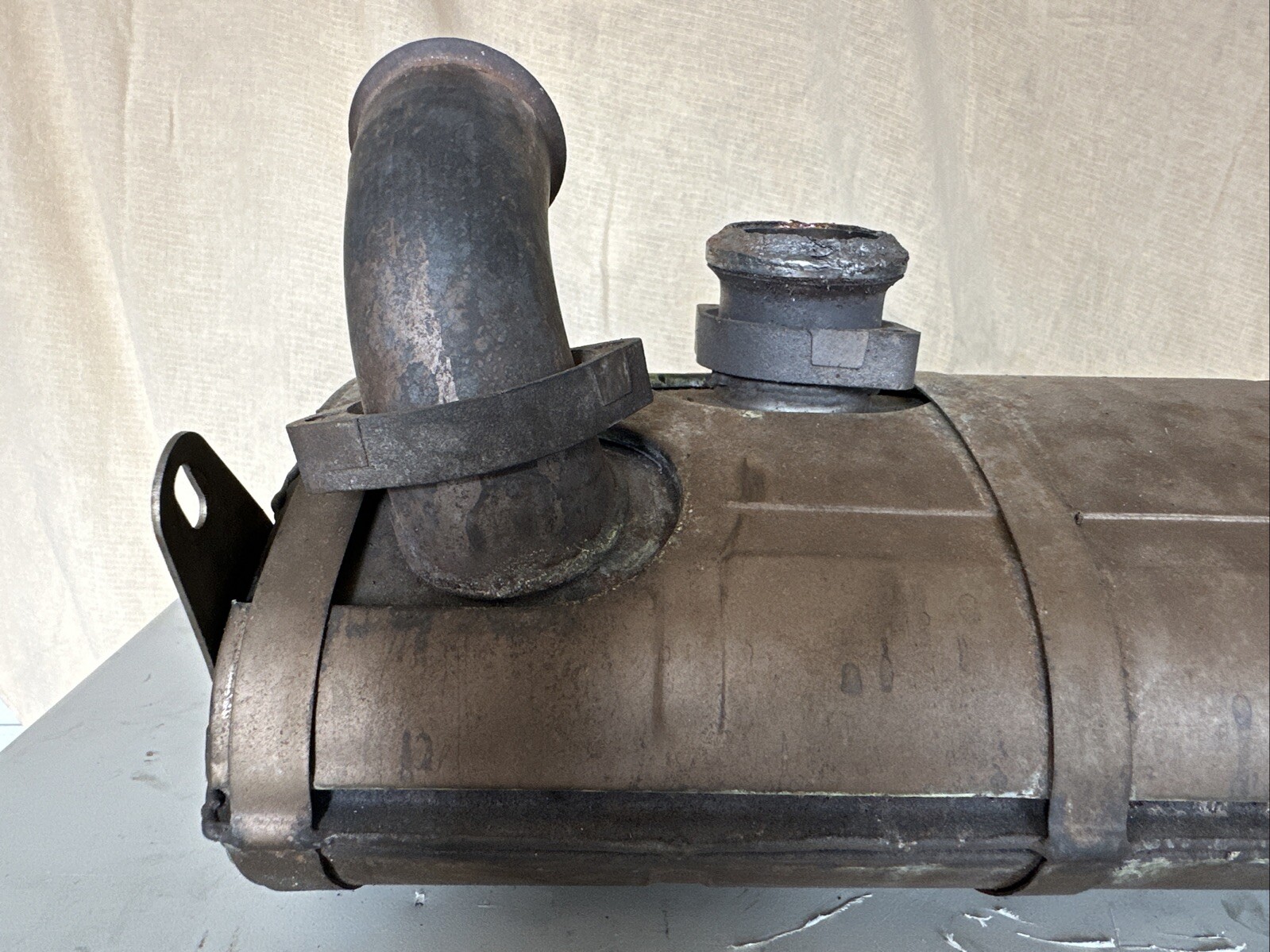 OEM Ferrari 348 TS/TB Front Exhaust Muffler 136277 Vintage