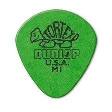 12-Pack of Dunlop Tortex Jazz Round Tip Green M1