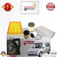 Inspektionskit Filter + ÖL Xopel Combo B 1.3 Cdti 51KW 69CV Von 2008-> 2011