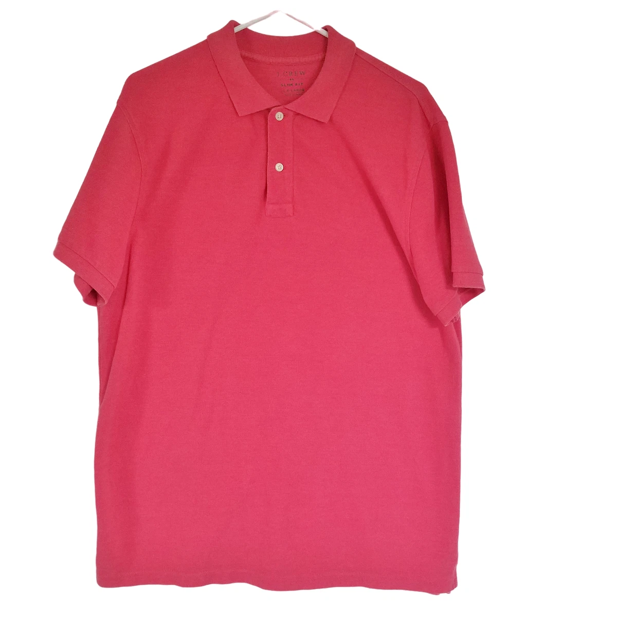 J crew pique top polo slim fit
