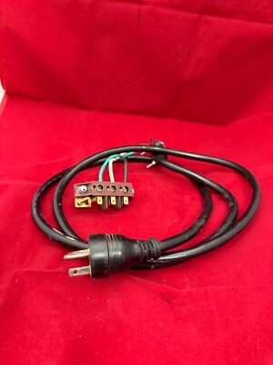 Rancilio Epoca E1 Power Cord Assembly w/ Connection Block & Ring Terminals OEM