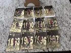 1998 Michael Jordan Upper Deck Gatorade Complete Set Of 12 Jumbo Gold Cards