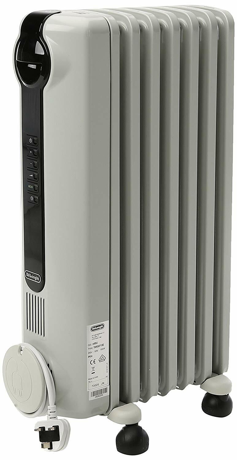 Deu0026#039;Longhi TRRS0715E NEW Radia-S Eco 1500W Portable Oil Filled Radiator  8004399850880 | eBay
