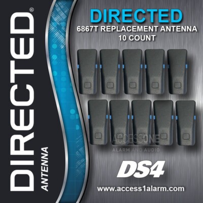 LOT OF 10 - 6867T Directed XDR Antennas For Use With DS3 DS4 Systems - NO CABLES