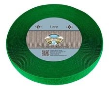 Country Brook Design® Holiday Green Sew On Loop Only (1 inch, 10 yards)