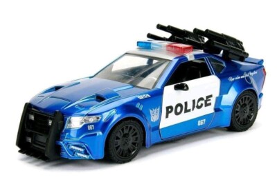 1:24 JADA METALS DIE CAST TRANSFORMERS BARRICADE POLICE CAR W