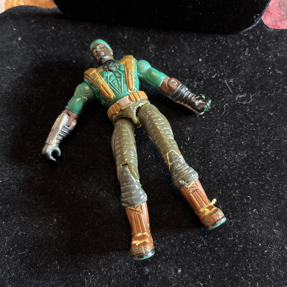 2003 GI Joe Heavy Duty Loose Action Figure Hasbro Green Bandana