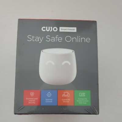CUJO Smart Firewall Stay Safe Online New In Box Sealed 