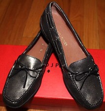 DONALD J PLINER PEWTER DUSTED METALLIC LOAFERS US 5M