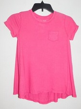 Cat Jack Girls Medium 7/8 T-Shirt, Pocketed