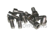 10-SS M6-1.0 X 10MM SH SOCKET ALLEN HEAD STAINLESS STEEL METRIC MACHINE SCREWS