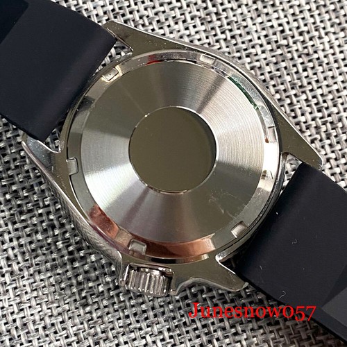 Tandorio Meteorite Pattern Dial 20ATM Brushed NH35 Mechanical Men Watch Luminous - Picture 2 of 11
