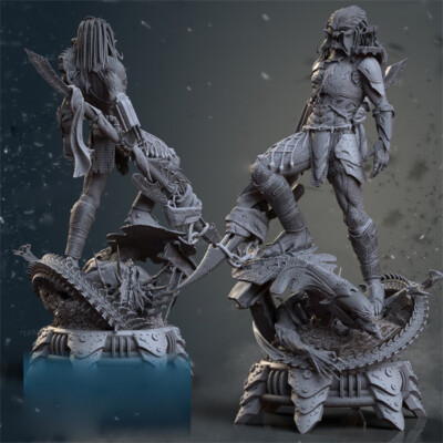 1/6 51cm Alien Predator 3D Print Garage Kit Model Kit Unpainted