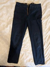 Ball & Buck 6 Point Navy Chinos Sz 28 Made In USA