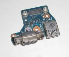 Dell Latitude E6440 VGA USB Port IO Circuit Board CHA01 VAL90 LS-9938P 28X5F