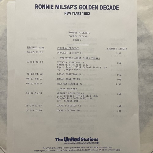 Ronnie Milsaps Golden Decade New Years 1982 Vinyl - Picture 5 of 19