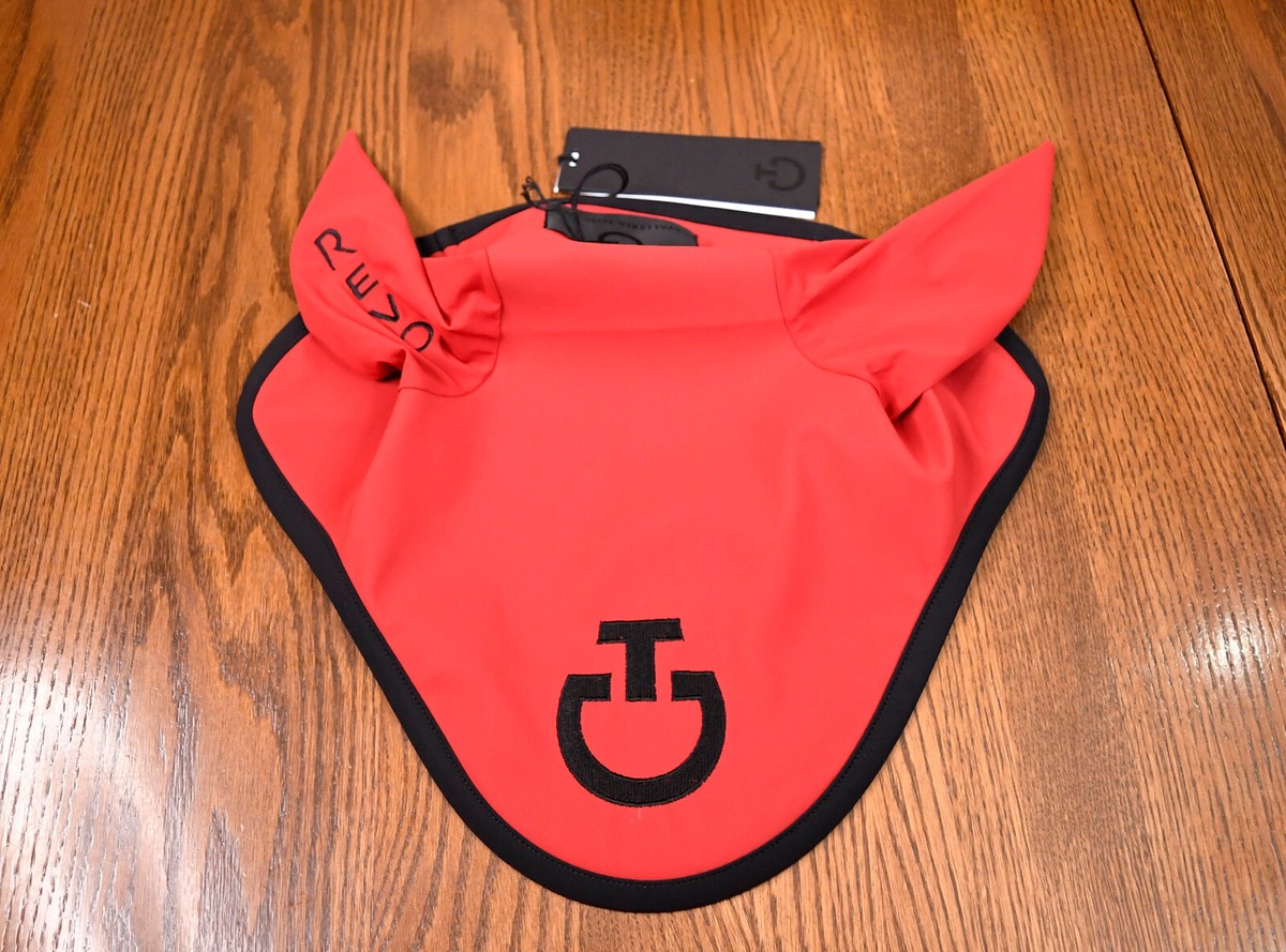Bonnet D'équitation Cavalleria Toscana R-evo Rouge - Taille Unique - Neuf