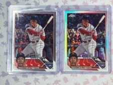 2023 Topps Chrome Update Masataka Yoshida Refractor & Base RC #USC174