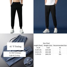 US Mens Sport Breathable Sweatpants Pants Casual Joggers Track Athletic Trousers