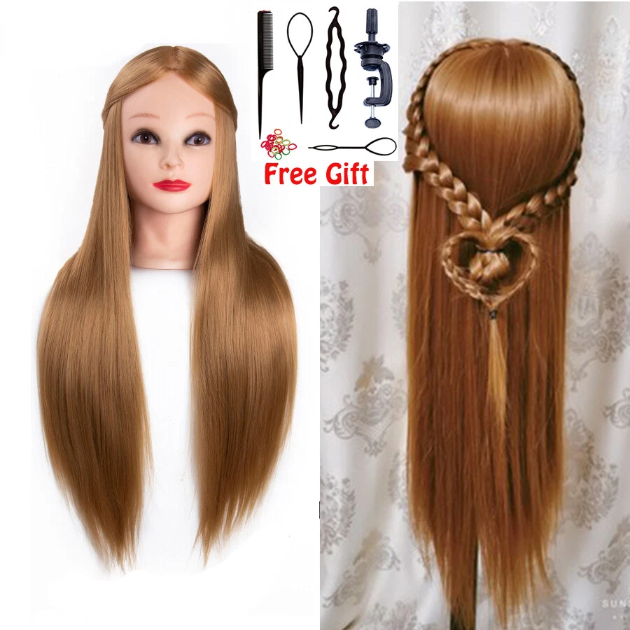 Professional Training Mannequin Head with Hair Hairstyles Hairdressing  Practice