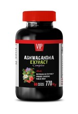 anti stress herbs - ASHWAGANDHA ROOT COMPLEX 770mg - ashwagandha tincture 1B