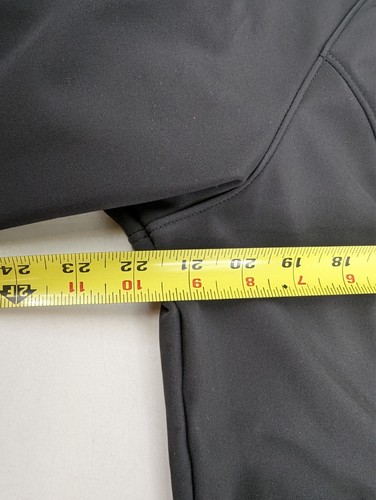 The North Face Apex Black Women XL Full Zip Fleece Lined Softshell Hiking Jacket - Picture 7 of 12