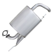 Stainless Steel Exhaust Muffler fits: 13-16 Subaru XV Crosstrek & Crosstrek 2.0L
