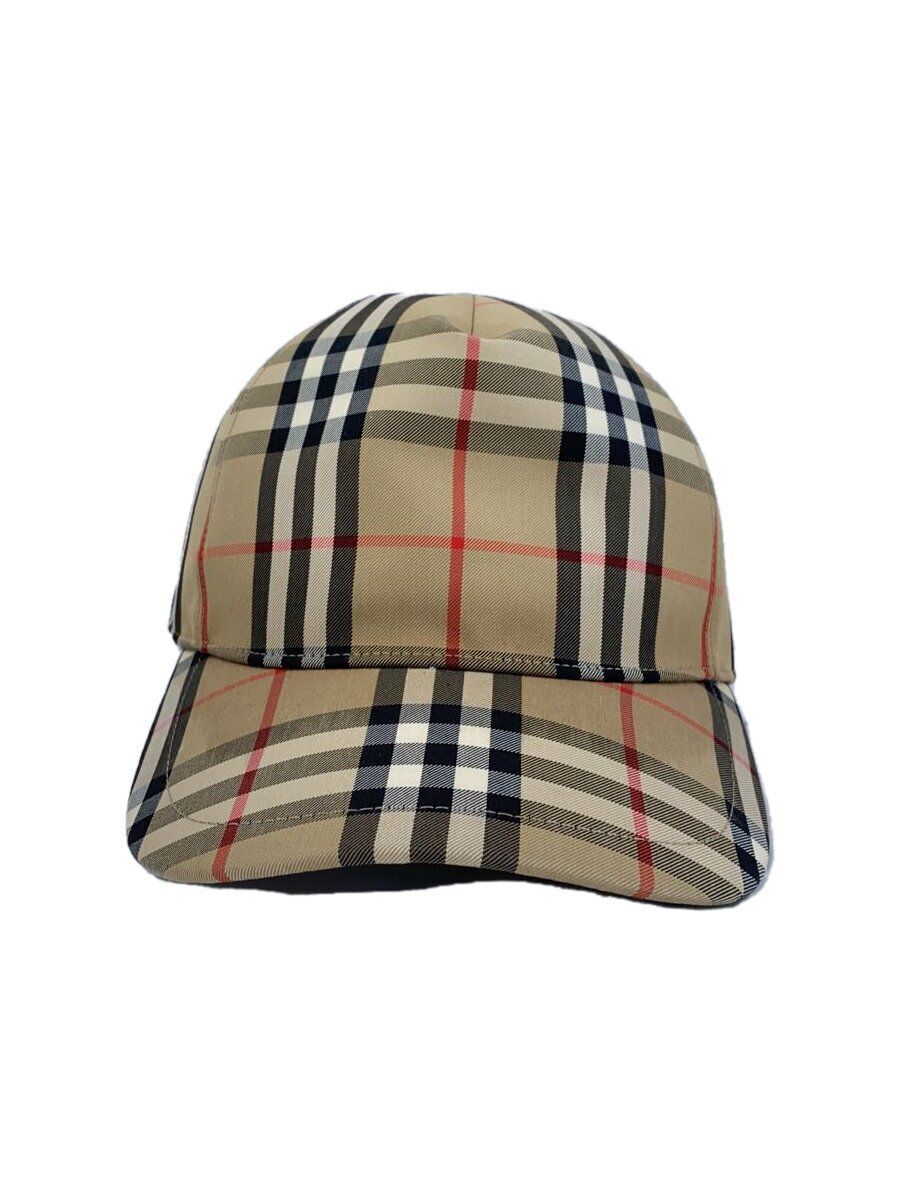 BURBERRY LONDON Cap M Cotton Beige Check Mens 8026929 Used BURBERRY LONDON Cap M Cotton Beige Check Mens 8026929 Used