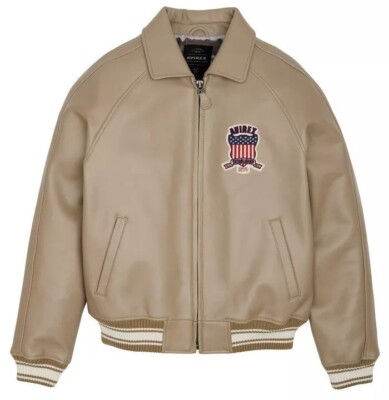 ジャケット・アウター Avirex Bomber Jacket Men's Avirex Mink Bomber Jacket – American Flight Real Sheepskin