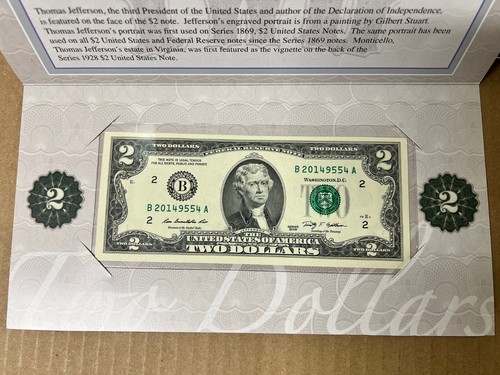 2014 billete sencillo de 2 USD de Nueva York + 2 billetes de banco de San Francisco - Imagen 13 de 13