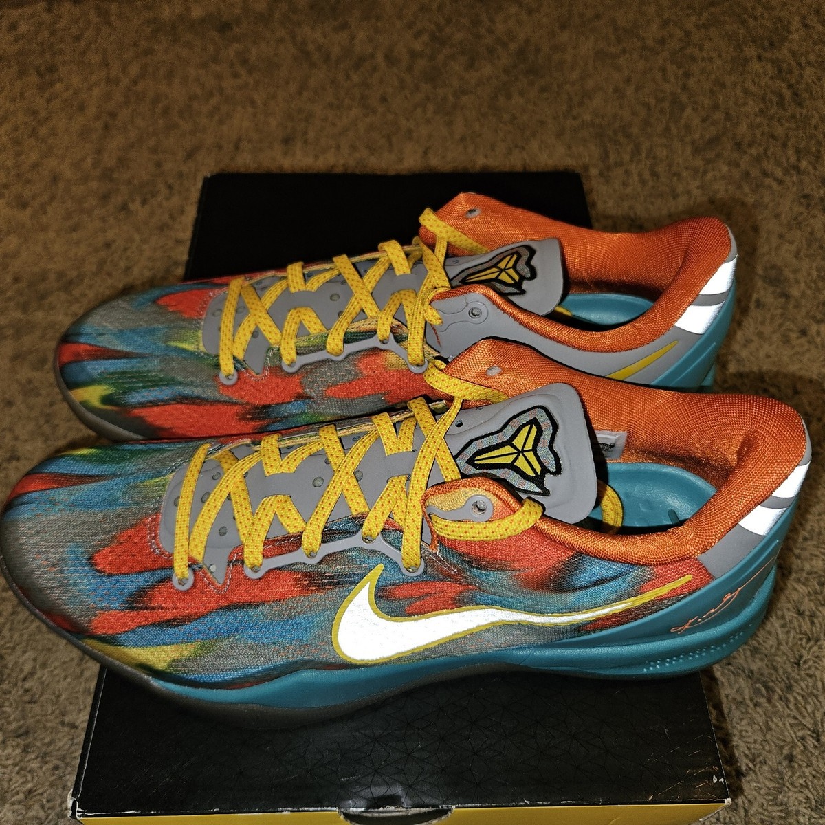 Nike Kobe 8 VIII SYSTEM Grey/Silver VENICE BEACH (OG NOT