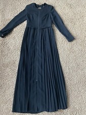 Nihan Muslim Navy Dress ABAYA Size 36 Xs/S