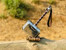 Marvel Thor Mjolnir Hammer With Stand Avengers End Game Perfect for Marvel Fans