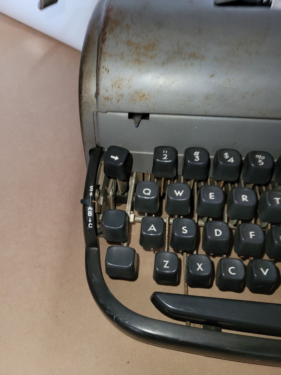 Vtg Remington Rand Inc. Manual Typewriter Model #3-1128 1 | eBay Vtg Remington Rand Inc. Manual Typewriter Model #3-1128 1 | eBay