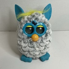 Furby Boom 2012 GREY TEAL RAIN CLOUD Hasbro NOT TESTED