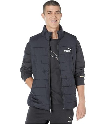 Puma Womens ESS Padded Puffer Vest, black, XL