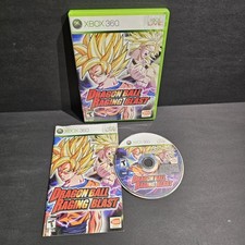 Dragon Ball: Raging Blast (Microsoft Xbox 360, 2009) CIB - CRACKS ON DISC CENTER
