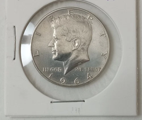 1964 D KENNEDY HALF DOLLAR - 90% Silver