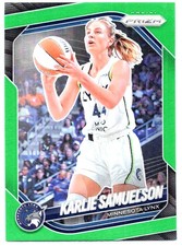 2025 Prizm Karlie Samuelson 102 Green Prizms Minnesota Lynx