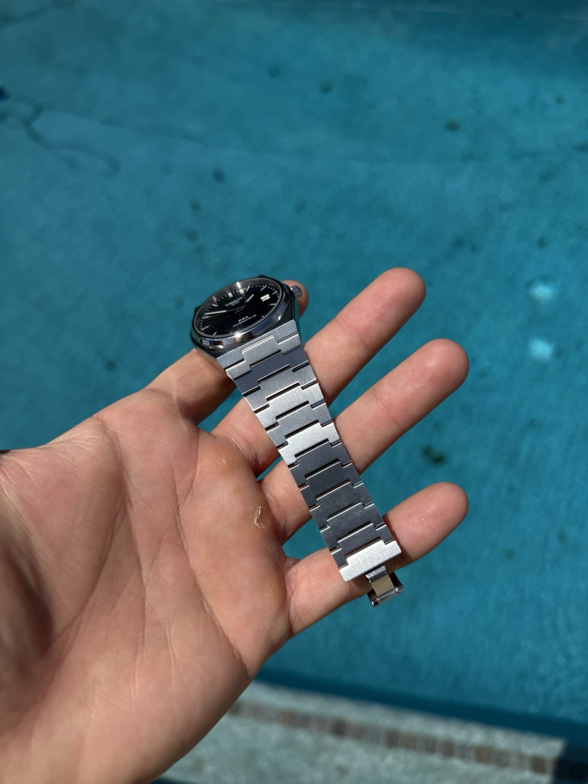 Tissot PRX Blue Men's Watch - T137.407.11.041.00 Excellent Condition - Automatic image 5