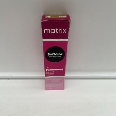 MATRIX - SOCOLOR Pre-Bonded Hair Color 3 oz - 3N - Darkest Brown Neutral