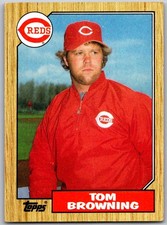 ⚾ 1987 Topps #65 Tom Browning Cincinnati Reds