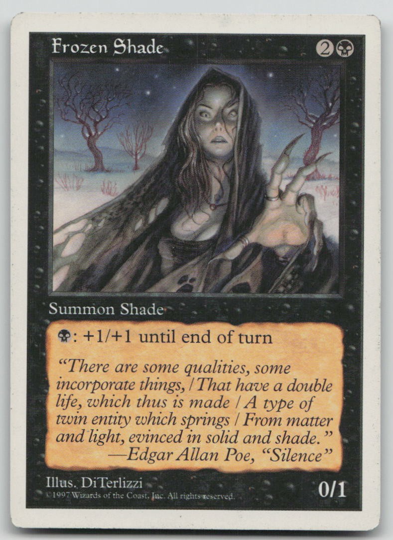 Frozen Shade [Fifth Edition - 163] Lightly Played Common Magic