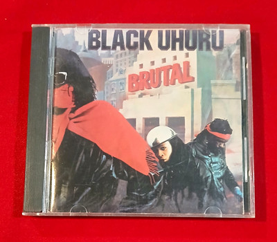 BLACK UHURU BRUTAL CD~USED EXCELLENT CONDITION RARE RAS Records 1986