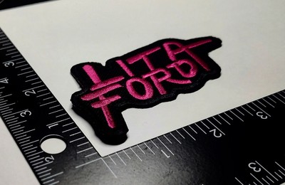 Lita Ford Patch Iron On Sew High Quality Patch 80s Music Band Patch