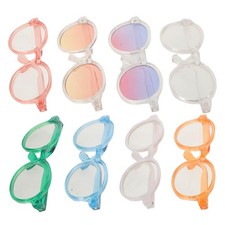 8 Pcs Pet Glasses for Small Dog Cute Cat Cosplay Props Sunglasses